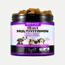 Oimmal 15-in-1 Multivitamin Dog Chews for Hip, Joint, Skin & Gut Health