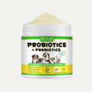 Pet probiotics and prebiotics powder