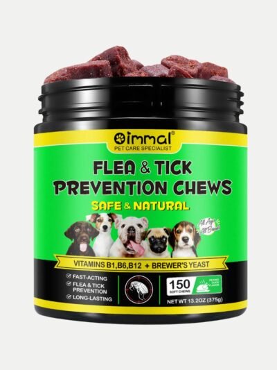 Natural Flea & Tick Soft Chews for Dogs – Safe Daily Parasite Protection