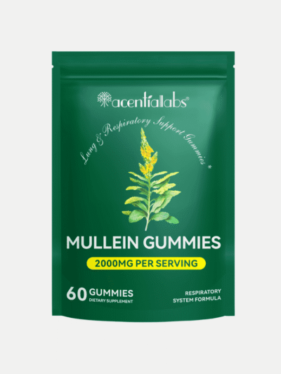 Mullein Leaf Gummies for Lung & Respiratory Support – 60 Gummies