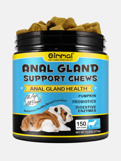 Anal Gland Dog Treats Fibre Supplement with Pumpkin & Digestive Enzymes