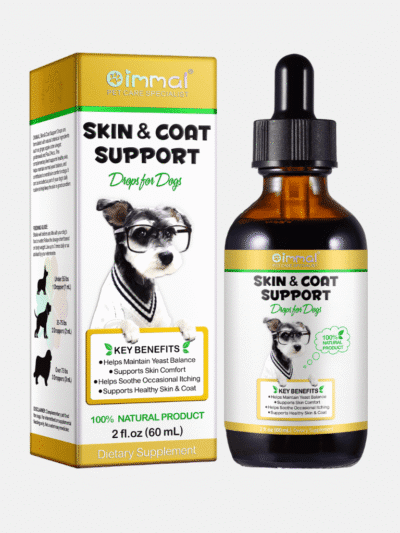 Dog Yeast Infection Treatment Drops – Natural Skin & Ear Relief 60ml