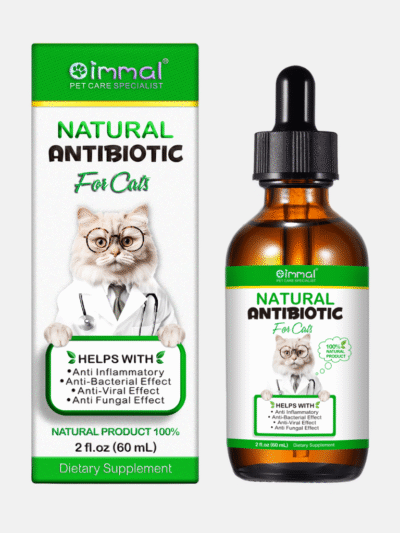 Natural Herbal Defence Drops for Cats | Immune & Antibacterial Support 60ml