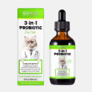 Cat Probiotic Drops 3-in-1 Gut Health Prebiotic Enzyme Supplement 60ml