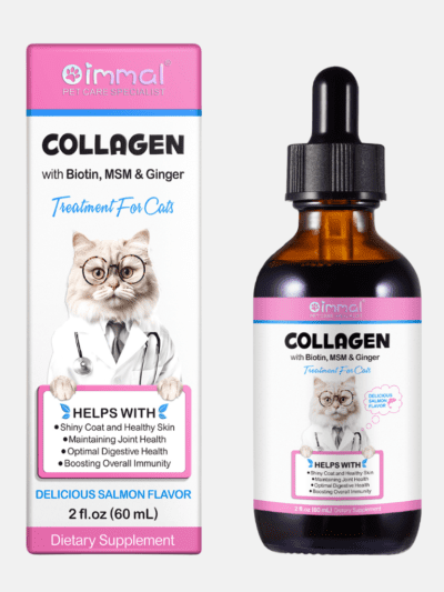 Liquid Collagen Drops for Cats – Skin, Coat & Joint Support 60ml
