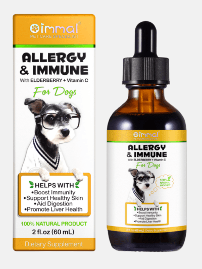Dog Immune Support Drops 60ml – Allergy, Skin & Digestive Aid