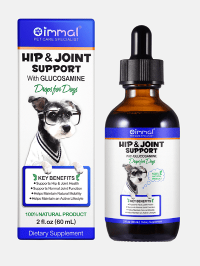 Dog Hip & Joint Support Drops | Glucosamine Turmeric Devils Claw 60ml