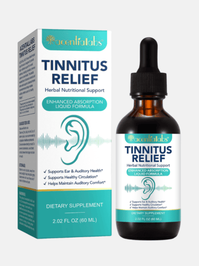 Acentialabs herbal liquid drops 60ml front pack shot UK