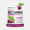 ArtoaLabs beetroot gummies 4000mg 90 pack front pouch UK